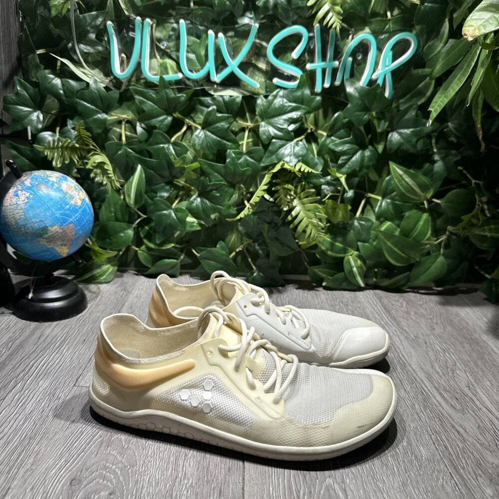 Vivobarefoot Womens Primus Lite III, White EU 38 / US 7